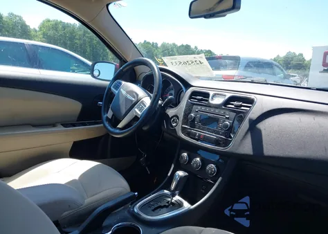 2011 Chrysler 200 Touring from USA, damaged, VIN 1C3BC1FB4BN592804